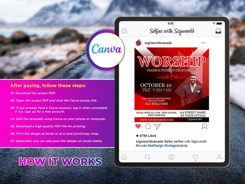 How to use Canva to design for free in Nigeria