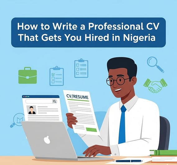 How to write a professional CV in Nigeria 2026
